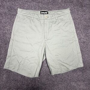 Only‎ NY Mens Chino Shorts Size 30 Sage Green Cotton Streetwear NWOT
